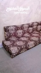  4 مجلس عربي ضغط 20 سم مستعمل بحالة ممتازه باللون الخمري