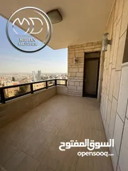  7 شقة طابقية فارغة للايجار جبل عمان مساحة 320م طابق ثاني اطلالة جميلة تشطيب سوبر ديلوكس