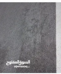  5 موكيت قص ثقيل قطعتين للبيع شبه الجديد لون بني مونس بيج