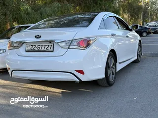  4 هيونداي سوناتا هايبرد موديل 2012 وارد كوري فحص كامل بسعر مغري