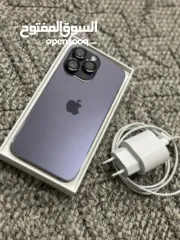  2 iPhone 14 pro max 256g بطارية 87 مش مفتوح ولا مصلح 2200 نهائي