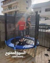  7 ترامبولين جميع المقاسات أعلى صنف ومواصفات تحمل اوزان عاليه حديد ثقيل وسماكه ممتازه يوجد خدمة توصيل