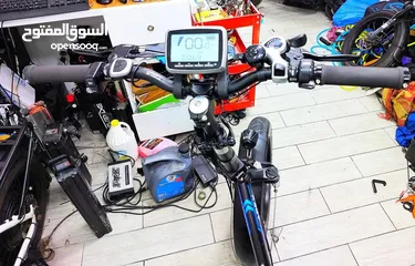  1 بسكليت المميزة والمعروفة Stark Apex   48v/16A العجل الخميل مش الوسط