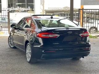  9 ‎‏Ford fusion Hybrid 2019  فل جميع الاضافات مع فتحة