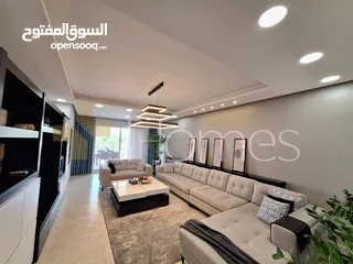  4 شقة ارضية مع حديقة للايجار في دابوق بمساحة بناء 300م