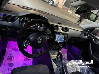  13 سكودا اوكتافيا 2016 مطور 1600 ديزل جير اتوماتيك فل الفل اضافات بنورامااااا بسعررررر محرقه ع الكاش