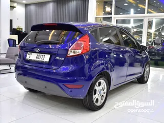  5 Ford Fiesta ( 2015 Model ) in Blue Color GCC Specs