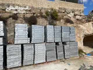  4 تفنيت  (طبالي) حديد شلفيت المنيوم قولد