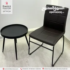  3 كرسي جلد قوي ومريح