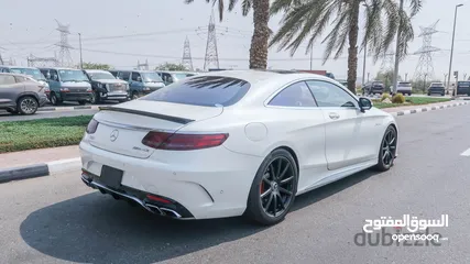  5 MERCEDES BENZ S63 AMG COUPE