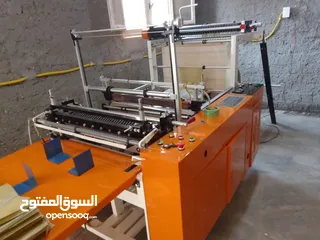  3 ماكينة تصنيع الشنط والاكياس البلاستيك استعمال للاستفسار الاتصال