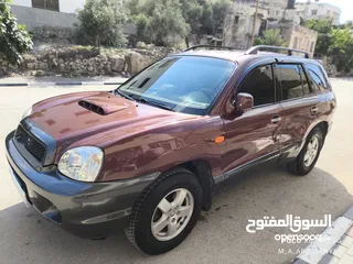  1 هونداي سنتافيه 2005 ترخيص 2002 فل اضافات