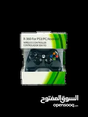  2 جويستك اكس بوكس 360 وكذالك تشتغل على ps3 و pc متوفر عندي 10 قطع لون اسود ويتوفر تزصيل مجاني