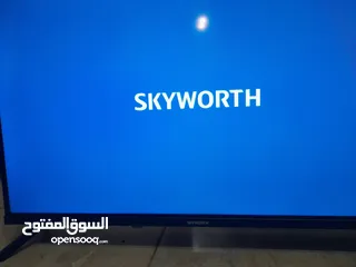  1 تلفزيون skyworth للبيع 32 انش بحالة ممتازة