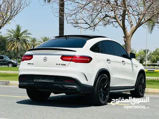  9 MERCEDES GLE63 S COUPE FULL OPTION GCC SPACE MODEL 2016