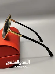  7 كارتير بمواصفات عالية جداً أعلى كواليتي   عدسة زجاج لون زيتوني مميز جداً  العدسة UV حماية من الإشعاع
