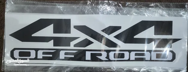  7 stickers for pick up....Z71,,, 4X4,,,,, sport