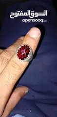  1 خاتم فضه اصلي