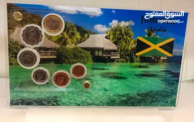  20 ستاندات منوعه عالميه يحتوي بالداخل على قطع معدنيه وفضيه انسر