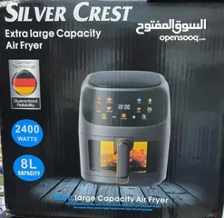  3 مقلاة هوائية  air fryer silver crest