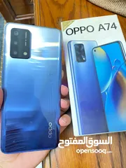  1 oppo A74.  good condition