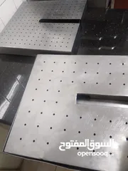  14 غريل صاج وشاركول فرن فريزر شواية شاورما عدد 2 + شواية دجاج 6 اسياخ + ماكينة جبنة سائلة صناعة تركية