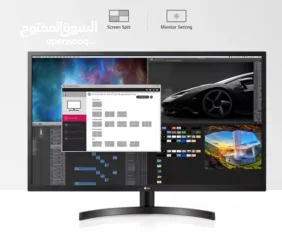  6 شاشة كمبيوتر كبيرة للتصميم وللألعاب ومريحة جداً للأعمال الطويلة