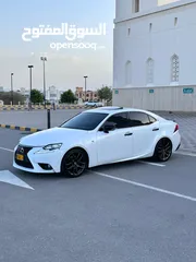  1 لكسز IS250 خليجي عمان بدون حوادث F.Sport مسرفس وجاهز