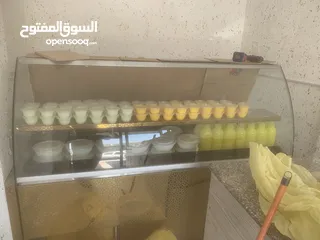  6 ثلاجه ديلي حجم كبير مترين ارتفاع متر ونصف شبه جديد بالصلاة على النبي