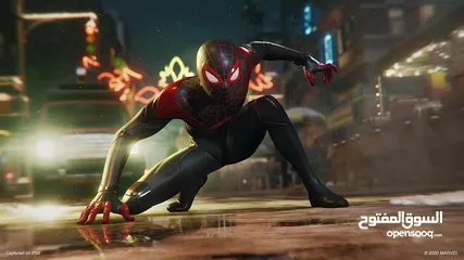  4 Marvel's Spider-Man: Miles Morales (PS4) CD سي دي سبايدر مان مايلز جديد من الحزام الازرق
