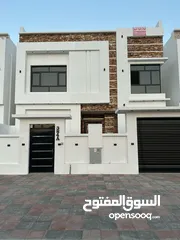  2 توين فله راقيه للبيع في العامرات الرابعه على الشارع