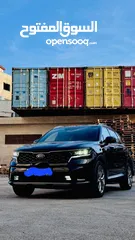 6 للبيع سياره جيب كيا سورينتو 2020  مميزة كامل الاضافات لون اسود ملوكي