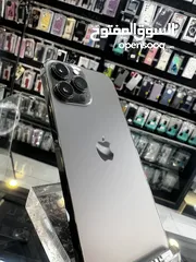  3 iPhone 13 Pro Max 256GB بطارية 94%  الجهاز وكالة مش مفتوح ولا مغير فيه اي اشي  متوفر توصيل  مكفول