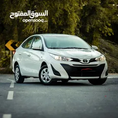  1 TOYOTA YARIS Excellent Condition White 2019