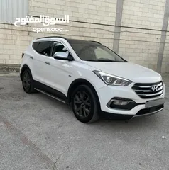  1 هيونداي سنتافيه للبيع موديل 2017