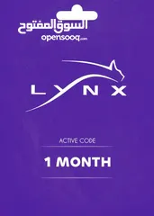  1 Lynx activation code