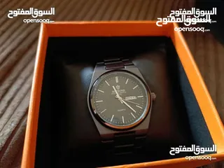  1 ساعة   ستانليس ستيل اسود BINBOND