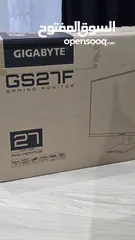  4 شاشة gigabyte  27 أنش للبيع