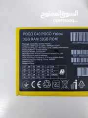  4 Xiaomi Poco C40 3G - 32GB New