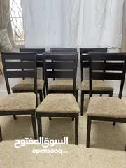  3 طاولة سفرة خشن اصلي ثقيل