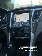  12 هيونداي سوناتا 2015 رويال فل كامل مع بانوراما فحص كامل 7 جيد ممشى 100 الف  مالك واحد