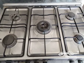  2 غاز خمس عيون وفرن نوعية فريش fresh