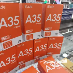  3 جهاز جديد بالكرتونه Blad a35 32g 4ram كفاله سنه كامله