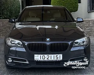  1 BMW 528i وارد و صيانة ابو خضر عداد 88 الف