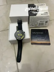  11 ساعة اميزفيت بلانس بحالة الوكالة (بالكرتونة) معها كامل اغراضها Amazfit Balance