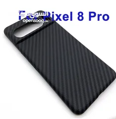  3 google pixel 8pro carbon fiber texture ultra slim case