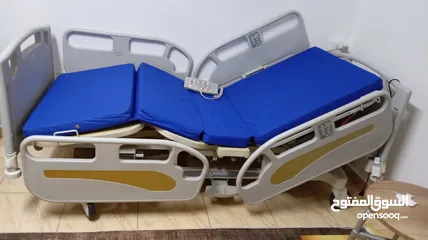  2 سرير طبي للمرضى 4حركات مريح جدا