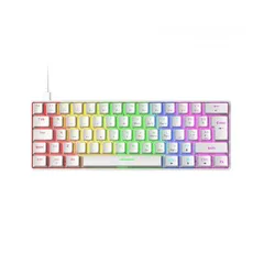  2 كيبورد ميكانيكي 60% زيولانج لون ابيض RGB Ziyoulang T60 Mechanical Keyboard 62 Keys