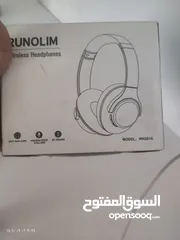  2 هيدفون ماركة runolim