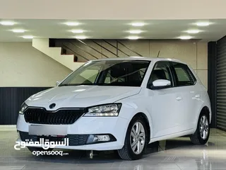  1 سكودا فابيا ترخيص 2021 إضافات مميزة  شركة الوكيل التجارة السيارات